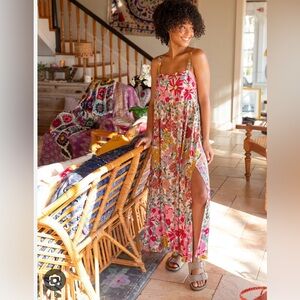 🍉 Patti Side Slit Maxi Dress - Natural Life
